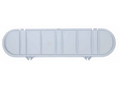 White Propane Tank Cover Cap Interior - Mounting Tabs | United RV Parts