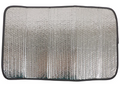 Silver Reflective RV Door Window Sun Shade A10-1600 - Front View | United RV Parts