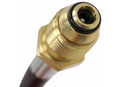 Brass Quick Connect Propane Fitting - Angled Detail | United RV Parts