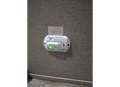 White LP Gas Alarm Installed on RV Wall - Mounted View | United RV Parts