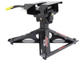 Black Steel Demco 21K Recon Double Pivot Fifth Wheel Hitch - Side View | United RV Parts