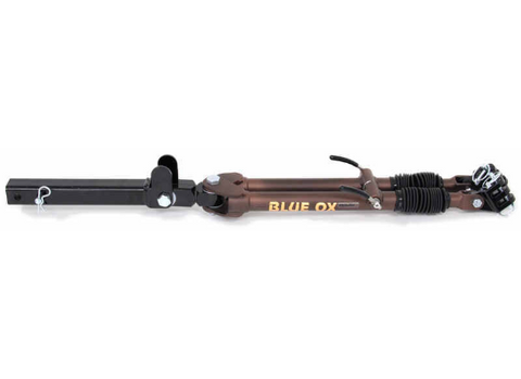 Black Steel Tow Bar Receiver Hitch - Close Up Detail | United RV Parts