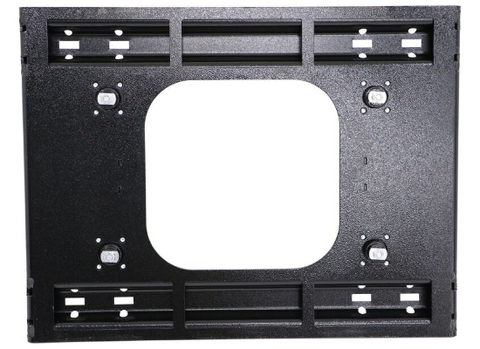 Black Steel GM Truck Prep Bracket - Top Mounting Surface View | United RV Parts