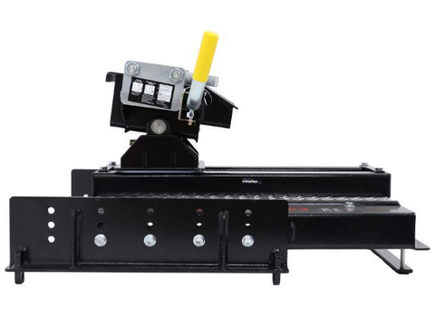 Black Steel Demco 21K 5th Wheel Hitch - Front Profile | United RV Parts