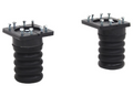 Black SumoSprings Bellows Pair - Angled Installation View | United RV Parts