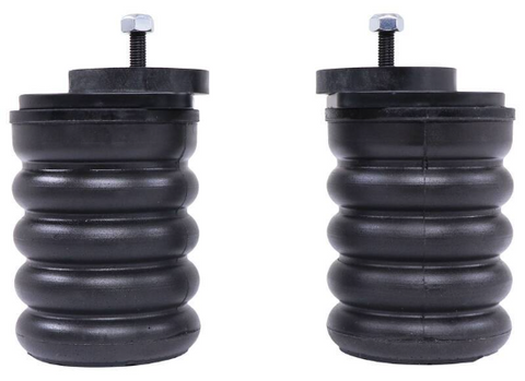 Black SumoSprings SSR-209-47 Rear Springs - Front Angle View | United RV Parts