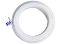 White Flair-It 1/2" FlexPEX RV Plumbing Tubing Coil with Size Tag - Side View | United RV Parts