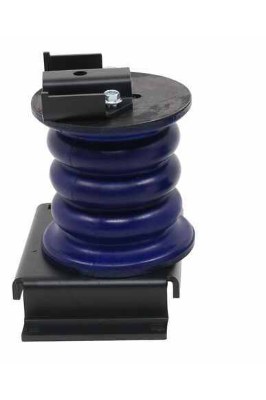 Blue SumoSprings Suspension Detail - Close-Up Side Angle | United RV Parts