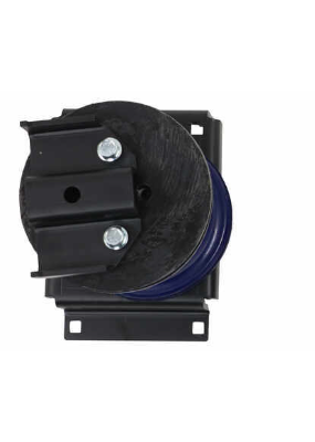 Blue SumoSprings Bellows Suspension - Bottom View Mounting Detail | United RV Parts
