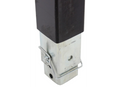 Black Landing Gear Mounting Bracket - Close-up Detail | United RV Parts