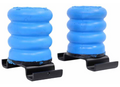 Blue SumoSprings SSR-612-40 with Black Mounting Plates - Side View | United RV Parts