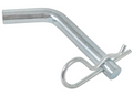 Zinc Steel Hitch Pin & Clip Assembled - Side View | United RV Parts