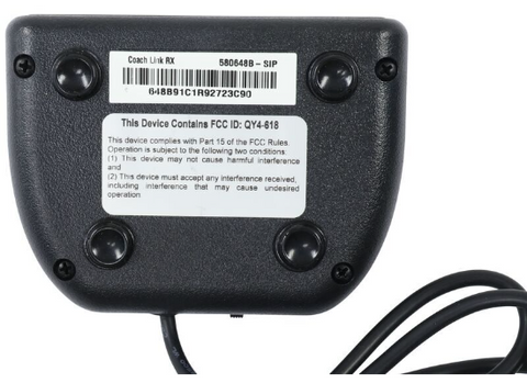 Demco CoachLink Bottom View - FCC Compliance Label and Installation Base | United RV Parts