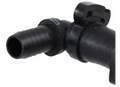 Black SMI 6257 Vacuum Tee Kit - Close-Up Hose Barb and Clamp Detail | United RV Parts