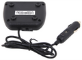Black SMI Brake Controller Bottom View with 12V Adapter Cable - Installation | United RV Parts