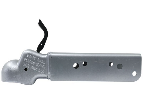 Silver Demco 16080-52 Channel Coupler - Side Profile | United RV Parts