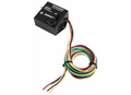 Black SMI Brake Control Module with Multi-Color Wire Harness - Angled View | United RV Parts