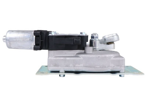 Silver Metal RV Step Motor Assembly - Front Angle View | United RV Parts