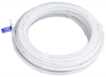 White Flair-It 1/2" ID FlexPEX Supply Tubing Coil with Label - Front View | United RV Parts