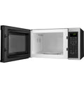 Stainless Steel GE RV Microwave GCBK09N1WSS - Door Open Interior Cavity View | United RV Parts