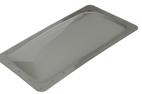 Icon Direct | Smoke Skylight 15 x 28 | 14159 | 5 Inch Bubble | SL1528S