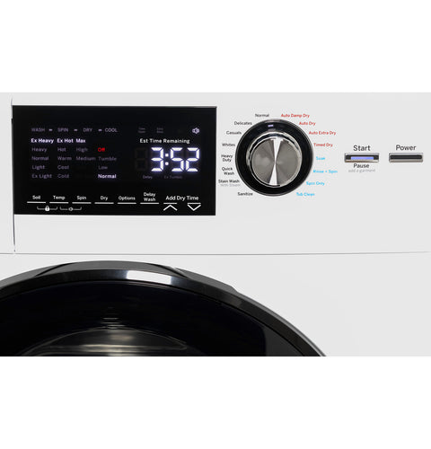 GE GFQ14ESSNWW Control Panel Display - Full Interface View | United RV Parts