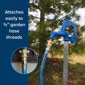 Brass Water Pressure Regulator Garden Hose Connection - Outdoor Installation | United RV Parts