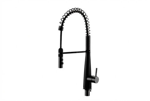 Lasalle Bristol | Kitchen Faucet | 27190353MB | Matte Black | Single Hole | Coil Spring