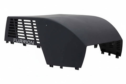 Black Furrion Chill Cube RV AC Replacement Shroud 2023042964 - Side Profile with Mounting Tabs | United RV Parts