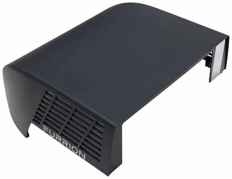 Black Furrion Chill Cube 18K RV Air Conditioner Shroud - Rear Angle with Vent Grille | United RV Parts