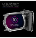 GE Profile 10 Gallon Water Heater Capacity Diagram | United RV Parts