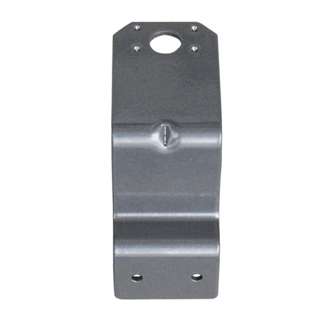 Gray Steel RV Propane Regulator Mounting Bracket - Side Profile | United RV Parts