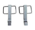 Silver Metal Hitch L-Pins 2-Pack - Top View | United RV Parts