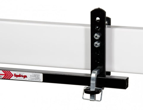 Black Equal-i-zer Hitch System with L-Pin - Installation View | United RV Parts