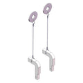 Silver Metal Husky Center Line L-Pin Set - 3D Diagram | United RV Parts
