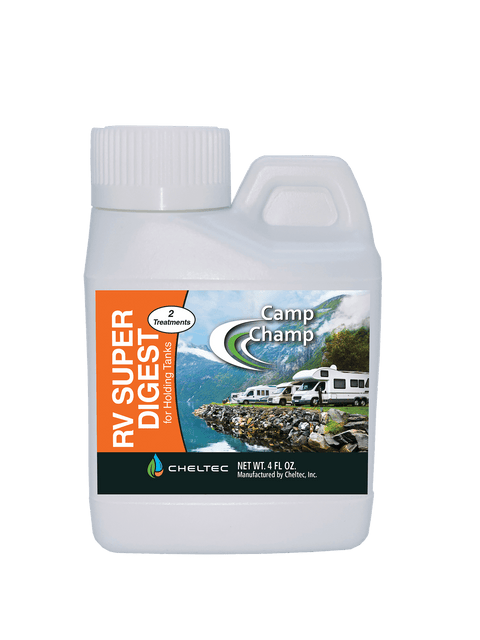 Camp Champ | Super Digest para tanques de almacenamiento de vehículos recreativos | CCSD4OZC | 113 g 