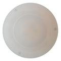 White Command Electronics CMD-001-52L LED Ceiling Light Front View | United RV Parts