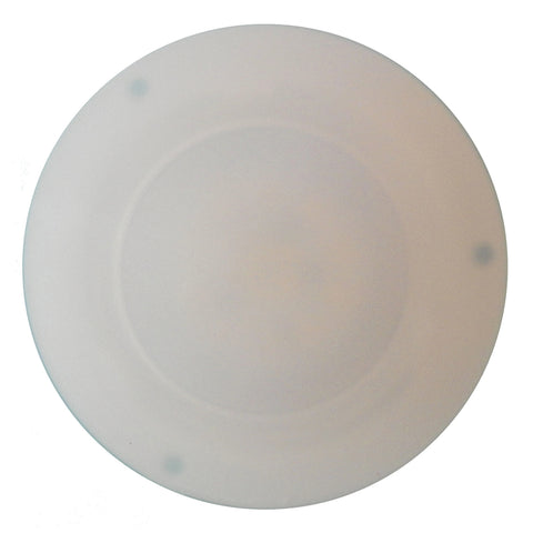 White Command Electronics CMD-001-52L LED Ceiling Light Front View | United RV Parts