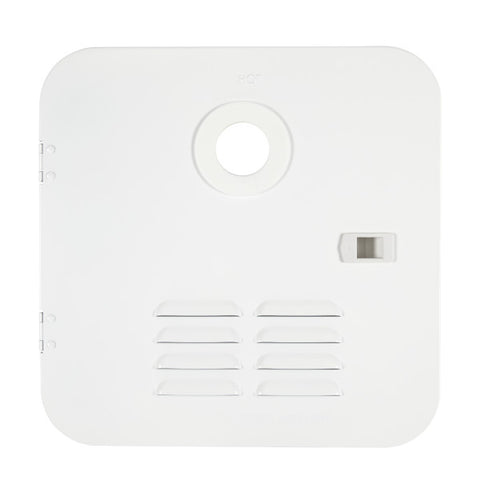 White Girard Tankless Water Heater Door - Front View | United RV Parts