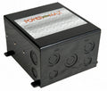 Black POWERMAX Transfer Switch - Side Profile View | United RV Parts