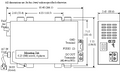 PowerMax PM3 RV Converter Dimensional Diagram - Mounting Specs and DC Terminal Locations | United RV Parts