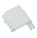 White Plastic GE Refrigerator Main Control Board WR55X28533 - Closed Housing Rear View | United RV Parts
