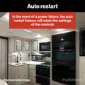 Modern RV Interior Auto Restart Feature - Kitchen Living Space | United RV Parts