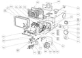 Dometic DFMD30111 Furnace Parts Diagram - Exploded View Assembly | United RV Parts