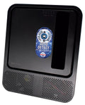 Black WFCO Power Converter - Angled View with Auto Detect Badge | United RV Parts