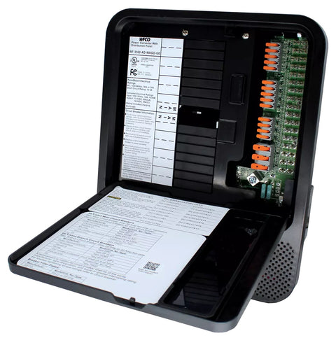 WFCO WF-9560-AD-S Power Center - Interior Circuit Board Detail with Installation Manual | United RV Parts