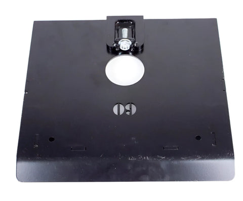 Black PullRite 331760 Capture Plate - Top View with King Pin Opening | United RV Parts