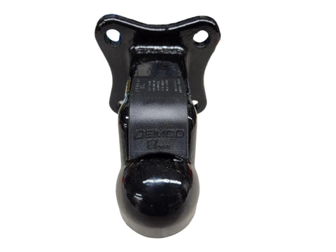 Black Demco 2-5/16 Inch Coupler - Front View | United RV Parts