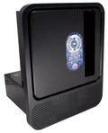 Black WFCO WF-9560-AD-S Power Converter - Front View with Auto Detect Label | United RV Parts