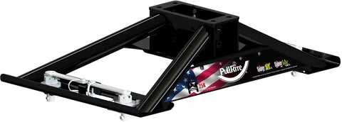 PullRite OEX SuperLite 4715 Black Steel Hitch Base Frame - Rear Angle View | United RV Parts